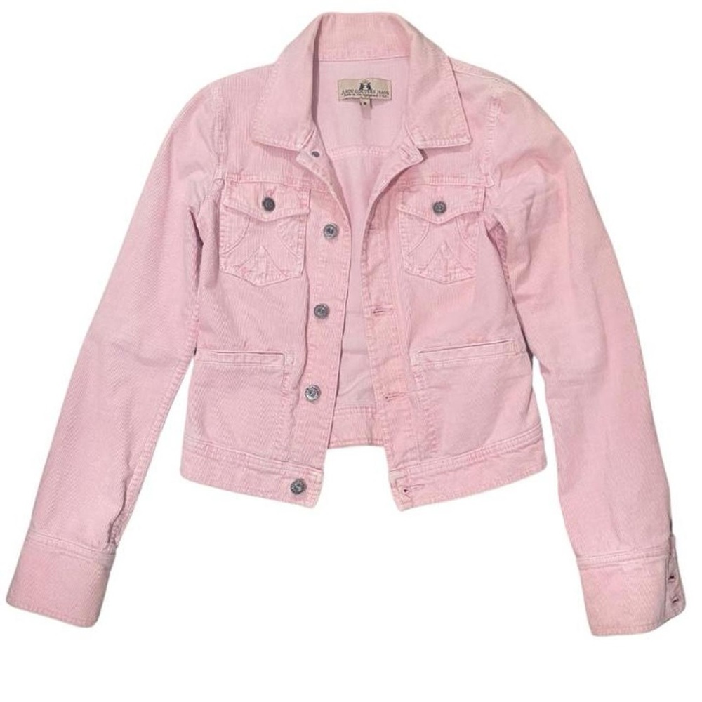 Pink Denim Jacket